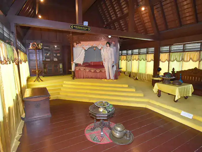 Istana Kesultanan Melayu Melaka: Royal Bedroom