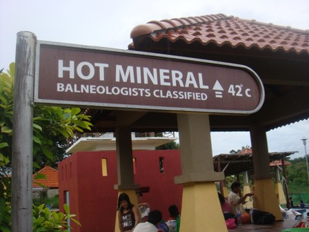 hot mineral water